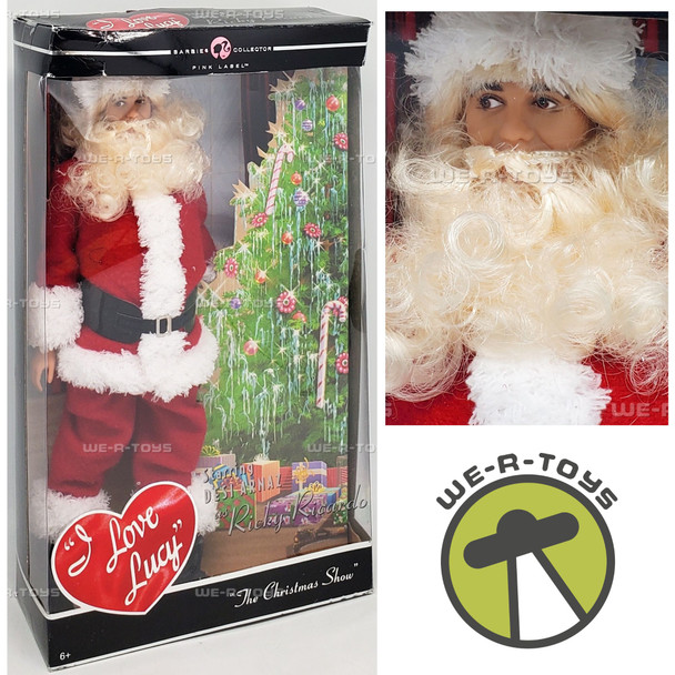 I Love Lucy Ricky Ricardo The Christmas Show Pink Label Doll 2008 Mattel NRFP