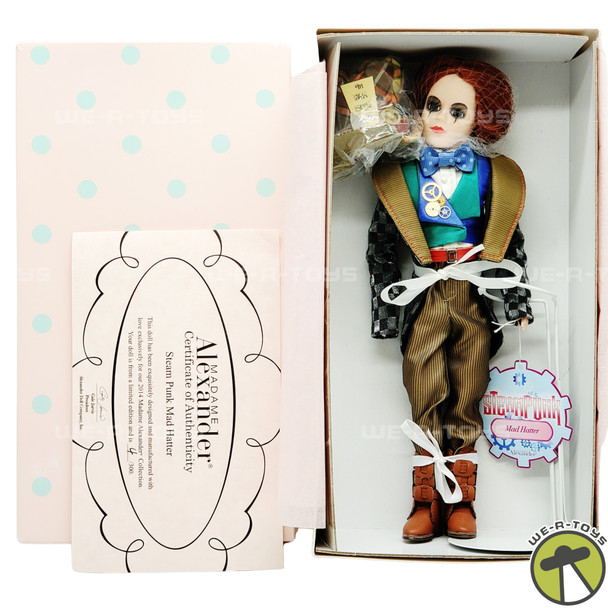 Madame Alexander Steam Punk Mad Hatter Doll #68340 In Box 2013 NEW