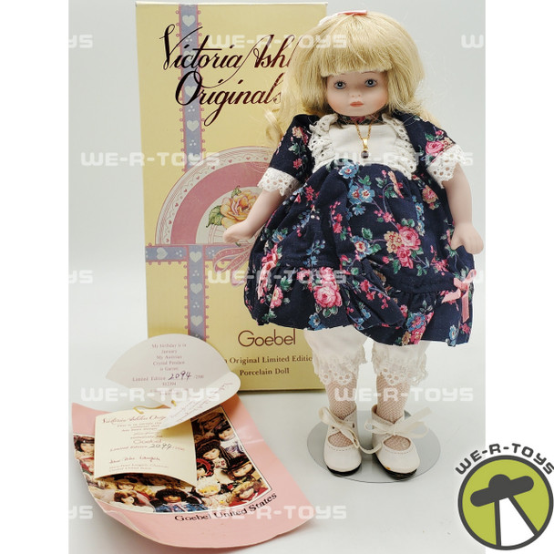 Goebel Victoria Ashlea Originals Ltd Ed Porcelain Doll 1993 Goebel 912394-47 NEW