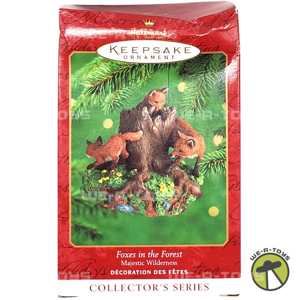 Foxes In The Forest Hallmark Keepsake Ornament: Majestic Wilderness #4