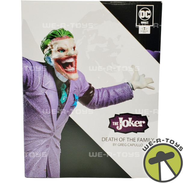 DC Direct The Joker Purple Craze by Greg Capullo 1:10 Statue 2022 McFarlane NRFB