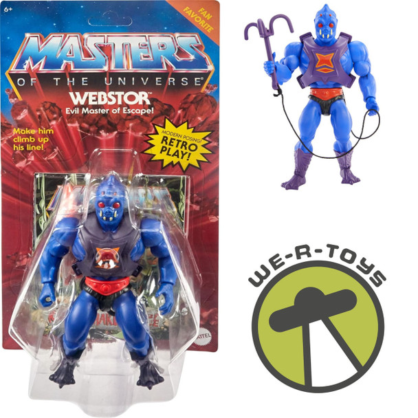 Masters of the Universe Origins Action Figure Webstor Master of Escape