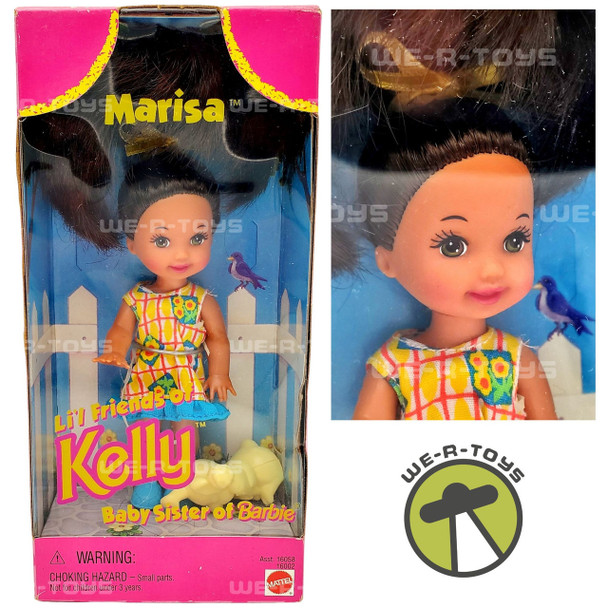 Barbie Li'l Friends of Kelly Marisa Yellow Dress and Bunny Mattel #16002 NRFB