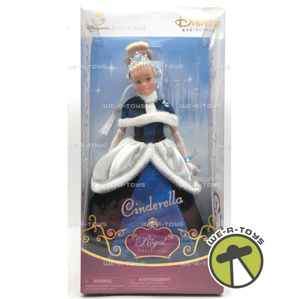 Disney Princess Cinderella Royal Collection Doll In Royal Blue Disney Store