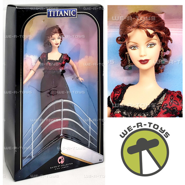 Titanic Barbie Doll as Rose Dewitt Bukater Pink Label 2007 Mattel NRFB