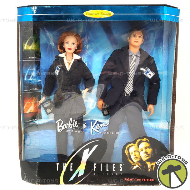 Barbie & Ken The X-Files Giftset Collector Edition Dolls 1998 Mattel #19630 New