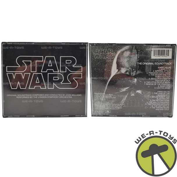 Star Wars Soundtrack John Williams London Symphony Orchestra 2-CD Set 1986 USED