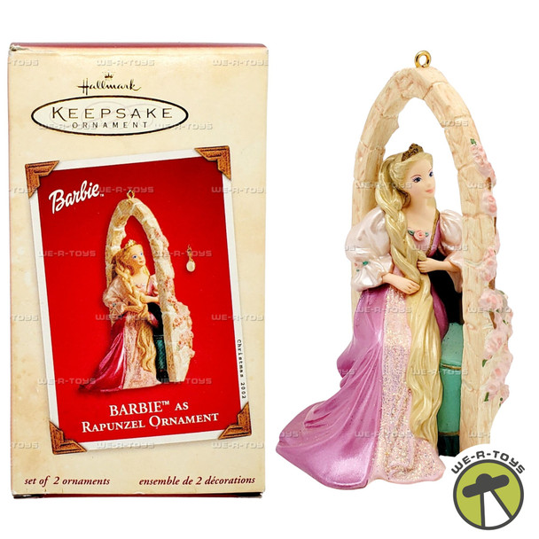 Hallmark Ornament 2002 Barbie as Rapunzel QXI5326