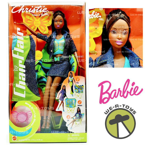 Barbie Chair Flair Christie Doll 2002 Mattel 56439