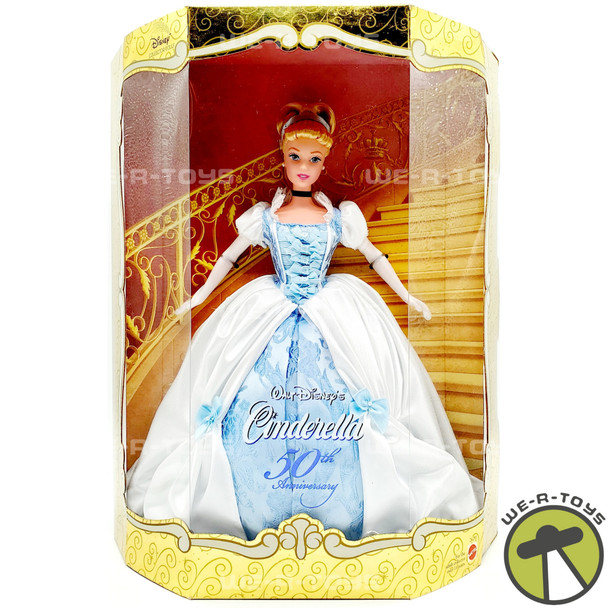 Walt Disney's 50th Anniversary Cinderella Collector Doll 1999 Mattel No. 26291
