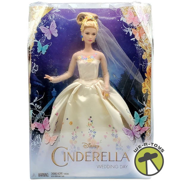 Disney Cinderella Wedding Day Doll 2014 Mattel CGT55 NRFB