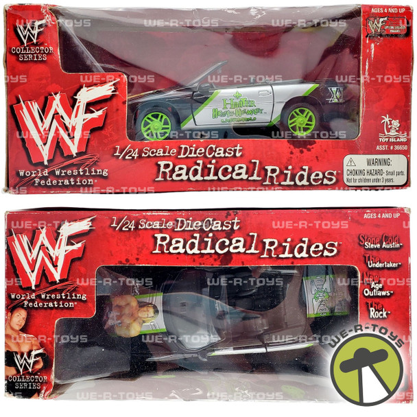 WWF 1:24 Scale Radical Rides Triple H Hunter Hearst-Helmsley Wrestling NRFP