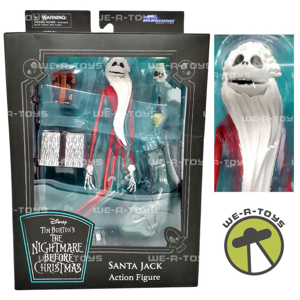The Nightmare Before Christmas: Best of Series: Santa Jack Action Figure NRFP