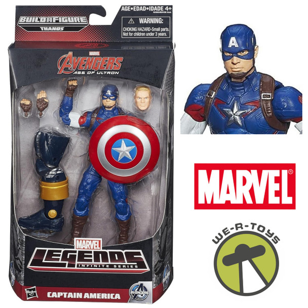 Marvel Legends Infinite Series Age of Ultron Captain America 6" Action Figure