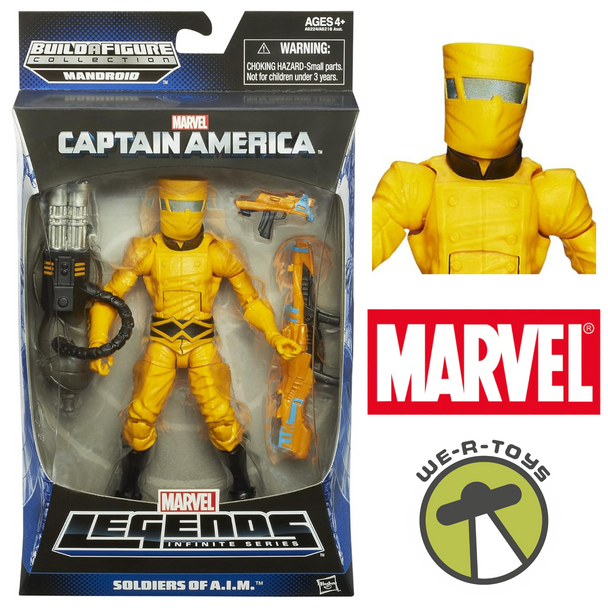 Marvel Legends Infinite Series Captain America Soldiers of AIM Action Figure