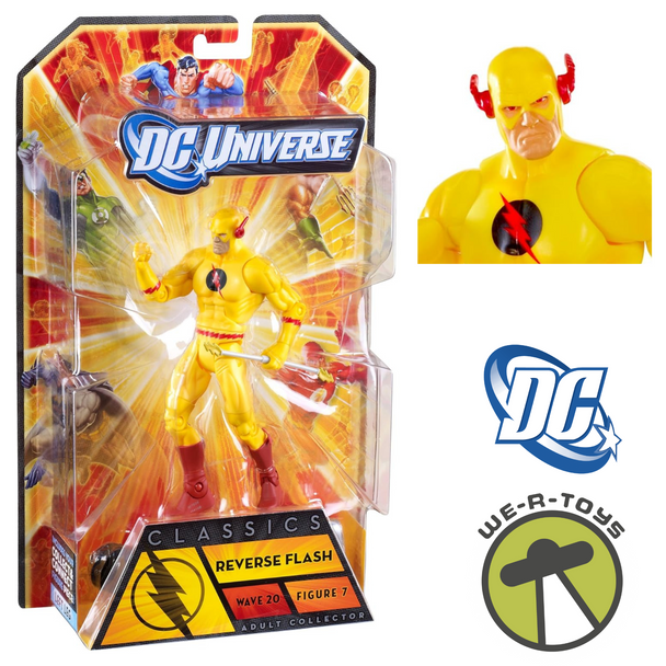 DC Universe Classics Reverse Flash 6" Collectible Action Figure 2011 Mattel