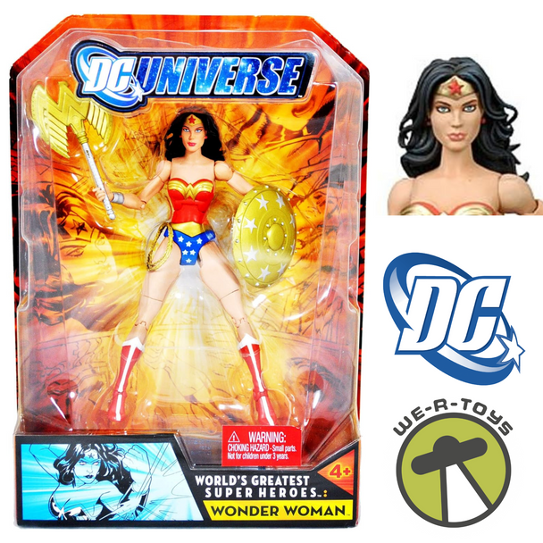 DC Universe Classics Wonder Woman 6" Collectible Action Figure 2008 Mattel P5636