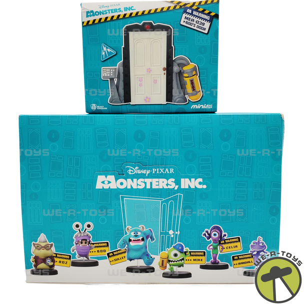 Beast Kingdom Monsters Inc. Mini Egg Attack 6-Piece Figure Set + Boo's Door