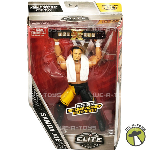 WWE Elite Collection Samoa Joe Exclusive Action Figure (with NXT Championship)