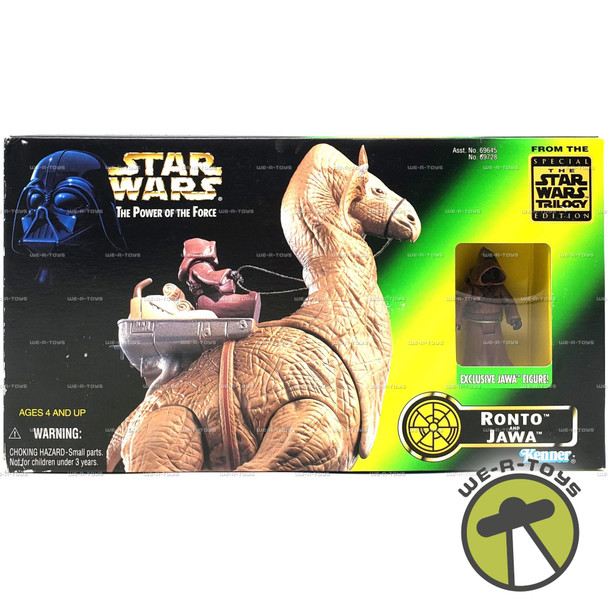 Star Wars Trilogy TPOTF Ronto & Exclusive Jawa Action Figures 1997 Kenner #69728