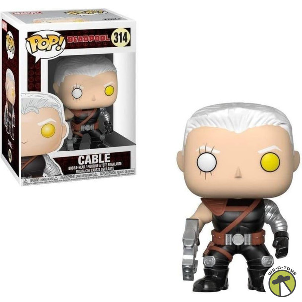 Funko Pop! Marvel 314 Deadpool Cable Bobble-Head Vinyl Figure 2018