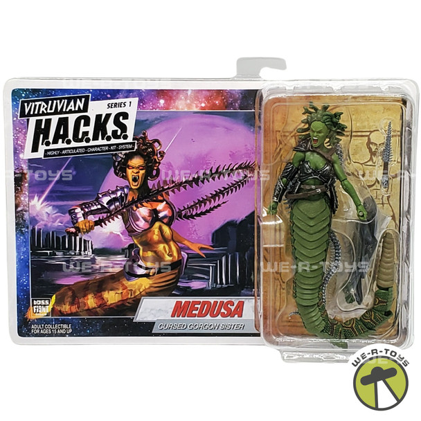 Vitruvian H.A.C.K.S. Series 1: Medusa Cursed Gorgon Sister Action Figure