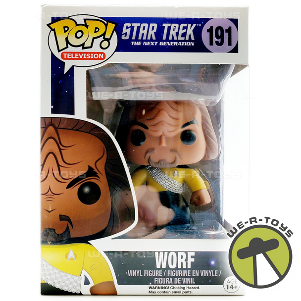 Funko Pop! TV Star Trek The Next Generation Worf Collectible Vinyl Figure