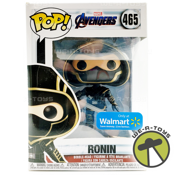 Funko Pop Marvel 465 Walmart Exclusive Avengers Endgame Ronin Bobble-Head Figure