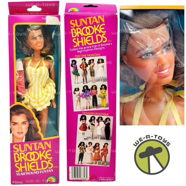 Suntan Brooke Shields Doll Year Round Funtan #8846 LJN 1982 NRFB