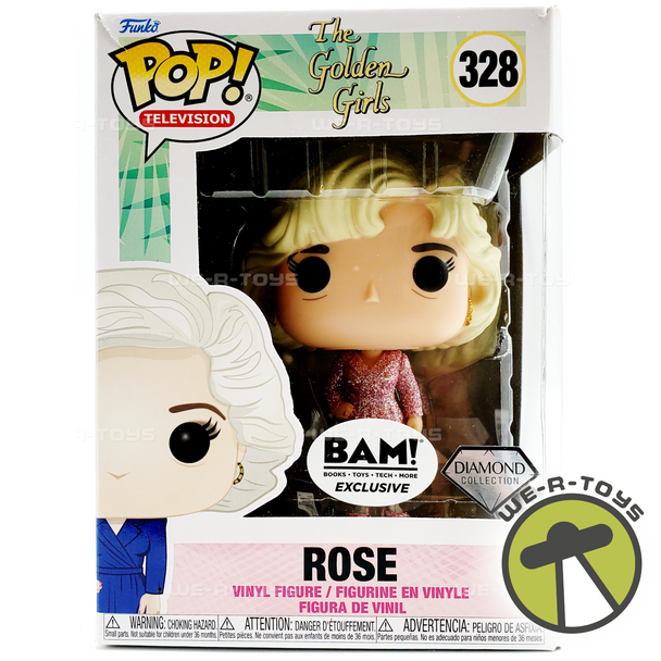 Funko Pop! Golden Girls Diamond Glitter Rose Nylund Collectible Vinyl Figure