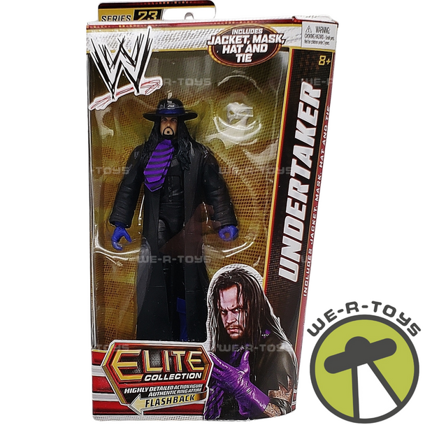 WWE Elite Collection Flashback Undertaker Action Figure 2013 Mattel X9675 NRFB