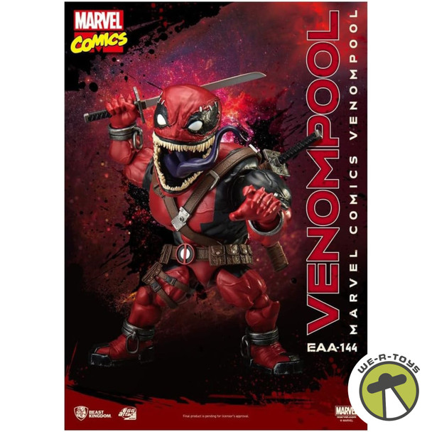 Marvel Comics: Venompool EAA-144 Egg Attack Action Figure Beast Kingdom