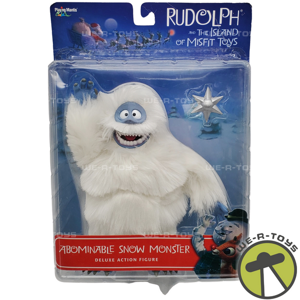 Rudolph & the Island of Misfit Toys Abominable Snowman Deluxe Action Figure NRFB