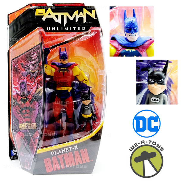 DC Comics Batman Unlimited Planet X with Batmite Collector Action Figure