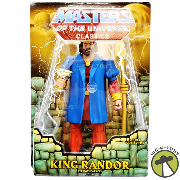 Masters of the Universe Masters of The Universe Classics Filmation King Randor Action Figure W8897 NRFP