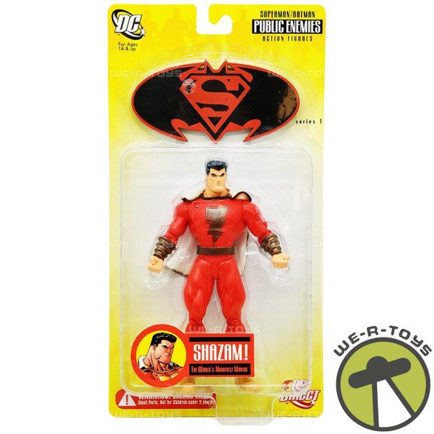 DC Direct Superman/Batman Public Enemies Series 1 Shazam! Action Figure NRFP