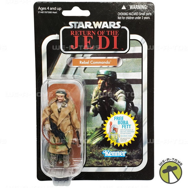 Star Wars The Vintage Collection ROTJ 3.75" Rebel Commando Action Figure