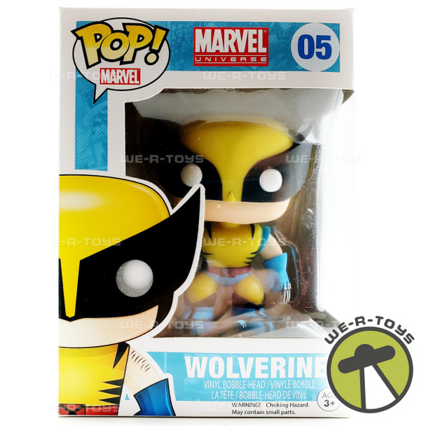 Marvel Pop! Marvel X-Men Wolverine Collectible Vinyl Bobble-Head Figure