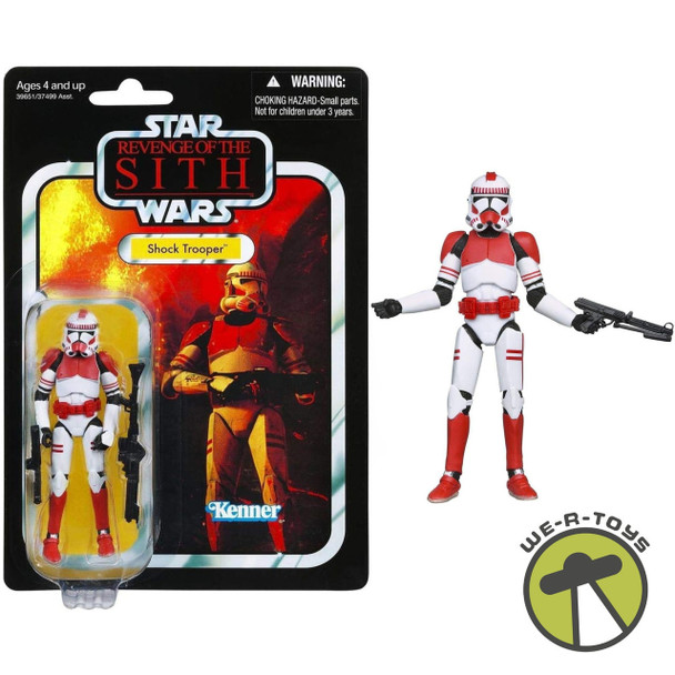 Star Wars The Vintage Collection ROTS Shock Trooper Action Figure
