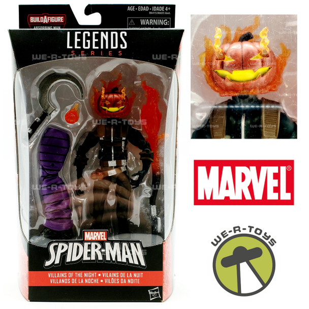 Marvel Legends Series Spider-Man Villains of the Night Jack OLantern 6" Figure