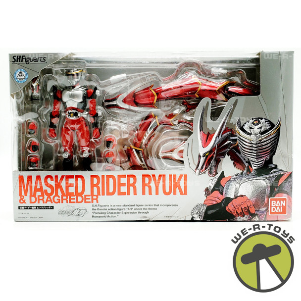 Kamen Rider Bandai S.H.Figuarts Kamen Rider Ryuki and Dragredder Collectible Action Figure