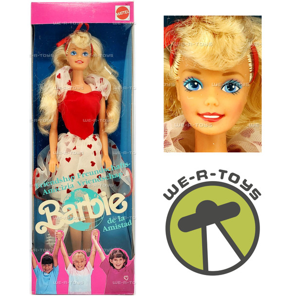 Friendship Multi-Lingual Barbie Doll 1991 Mattel 3677