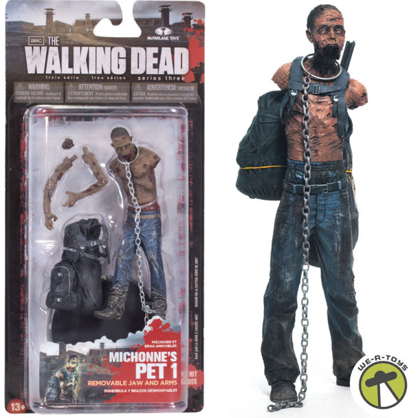The Walking Dead McFarlane Toys The Walking Dead TV Series 3 Michonne's Pet Zombie 1 Figure