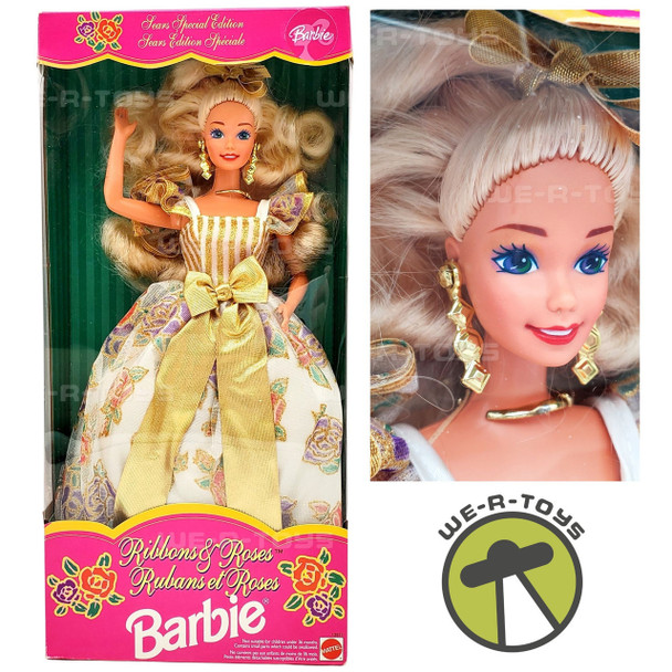 Barbie Ribbons and Roses Doll Sears Special French Canadian Edition Mattel NRFB
