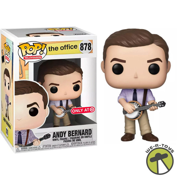 The Office Funko Pop! The Office Andy Bernard with Banjo Vinyl Figure