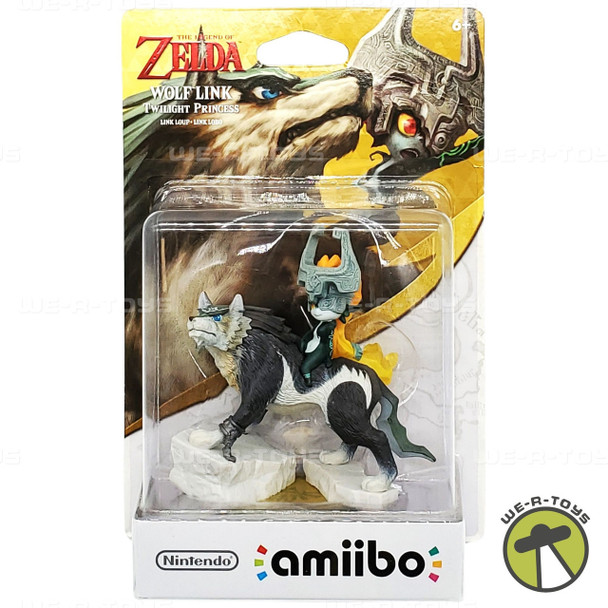 Nintendo Legend of Zelda Wolf Link Twilight Princess Amiibo