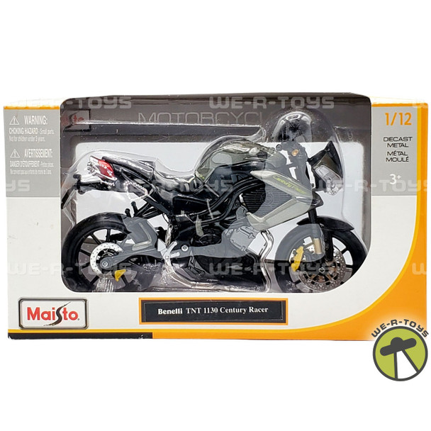 Maisto Benelli TNT 1130 Century Racer 1/12 Scale Diecast Motorcycle Maisto 2012 NRFB