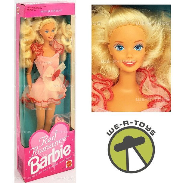 Red Romance Sweetheart Barbie Doll Special Edition 1992 Mattel 3161 NRFB