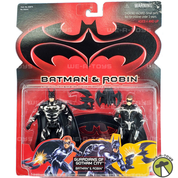 DC Batman & Robin Guardians of Gotham City Batman & Robin 1997 Kenner 64244 NRFP