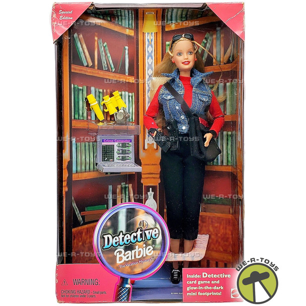 Detective Barbie The Vacation Mystery! Special Edition Doll 1999 Mattel 24189
